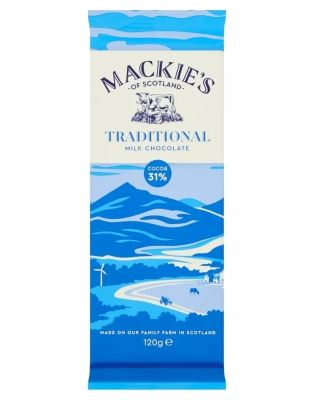  Mackies Chocolate ~ Milk Chocolate 120g